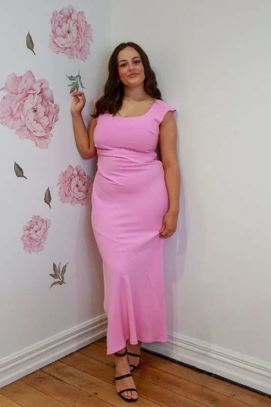 Lace - Embellished Women Dress for an Elegant and Sophisticated AppearanceCameron Dress - Pink Lace - Embellished Women Dress for an Elegant and Sophisticated AppearanceCameron Dress - Pink
