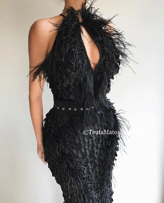 Ruffled Women Dress with Multiple Layers for a Playful and Girly StyleMisty Mermaid Gown Ruffled Women Dress with Multiple Layers for a Playful and Girly StyleMisty Mermaid Gown