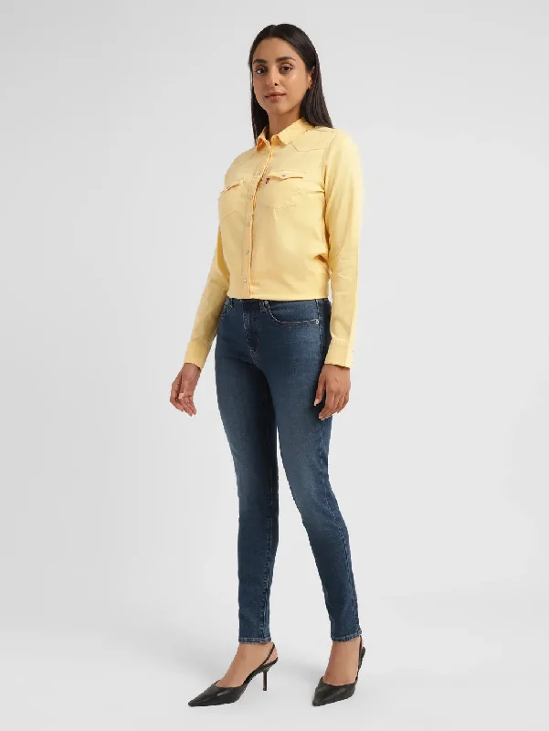 Ripped women jeans for a rebellious and fashion - forward styleWomen's High Rise 721 Skinny Jeans Ripped women jeans for a rebellious and fashion - forward styleWomen's High Rise 721 Skinny Jeans