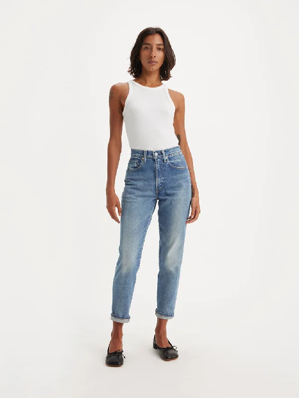 Bootcut women jeans to complement various shoe stylesLevi's® Women's Made in Japan High-Rise Boyfriend Jeans Bootcut women jeans to complement various shoe stylesLevi's® Women's Made in Japan High-Rise Boyfriend Jeans