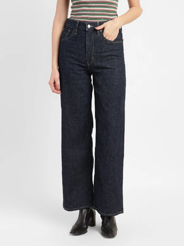 Wide - leg women jeans for a modern and relaxed vibeWomen's High Rise Flared Fit Jeans Wide - leg women jeans for a modern and relaxed vibeWomen's High Rise Flared Fit Jeans