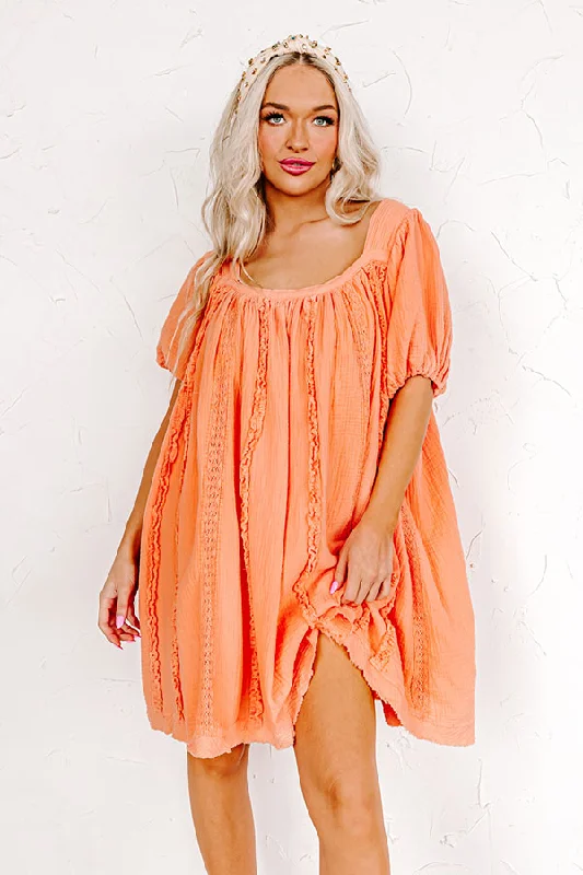 Sleeveless Women Dress in Bright Colors for Summer PartiesCalifornia Casa Shift Dress In Peach Sleeveless Women Dress in Bright Colors for Summer PartiesCalifornia Casa Shift Dress In Peach