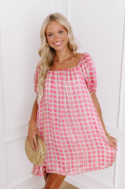 Mini Women Dress with a Short Hem for a Young and Trendy StyleCreate Your Dream Life Shift Dress Mini Women Dress with a Short Hem for a Young and Trendy StyleCreate Your Dream Life Shift Dress