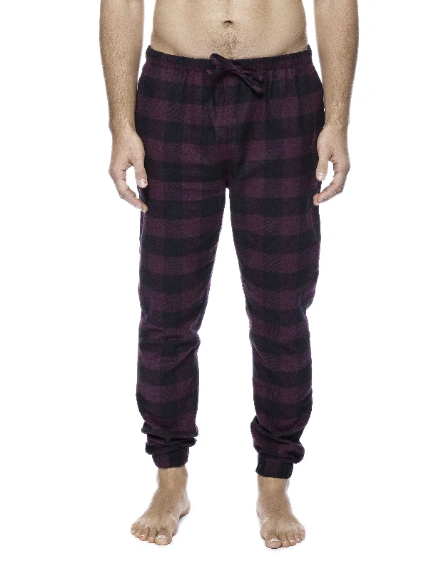 Maternity low - rise stretchy lounge pants for pregnant womenMens 100% Cotton Flannel Jogger Lounge Pants - Gingham Fig/Black Maternity low - rise stretchy lounge pants for pregnant womenMens 100% Cotton Flannel Jogger Lounge Pants - Gingham Fig/Black