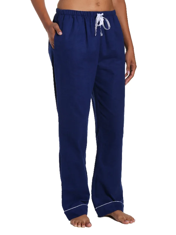 Boot - cut charcoal - gray wool lounge pants for a sophisticated lookWomens 100% Cotton Flannel Lounge Pants - Midnight Blue Boot - cut charcoal - gray wool lounge pants for a sophisticated lookWomens 100% Cotton Flannel Lounge Pants - Midnight Blue