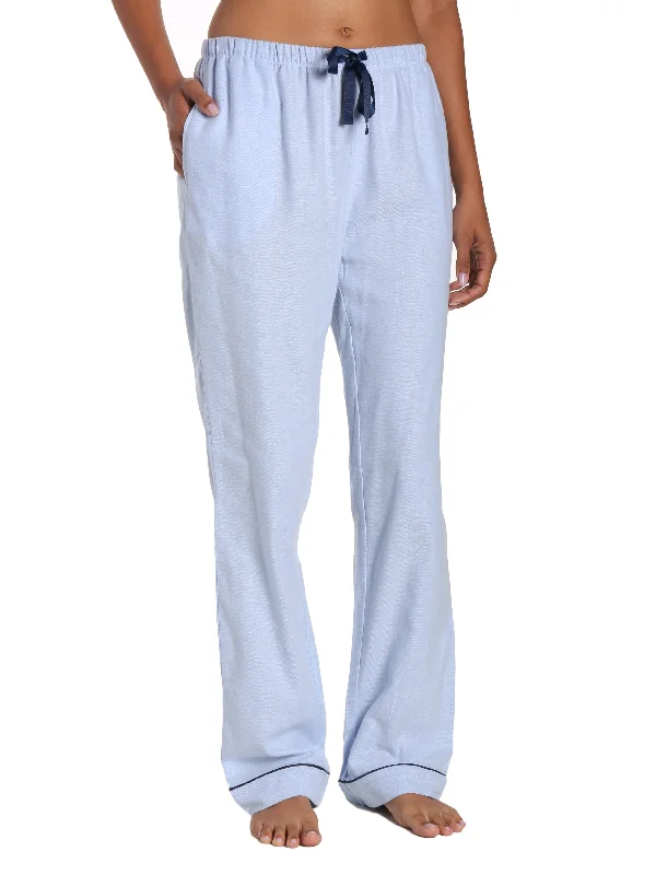 Short - size cropped floral - embroidered lounge pants for short - stature womenWomens 100% Cotton Lightweight Flannel Lounge Pants - Herringbone Chambray Blue Short - size cropped floral - embroidered lounge pants for short - stature womenWomens 100% Cotton Lightweight Flannel Lounge Pants - Herringbone Chambray Blue