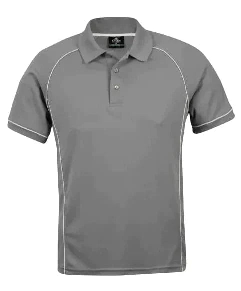Long - sleeve polo shirt in lightweight polyester for layeringAussie Pacific Men's Endeavour Polo Shirt 1310 Long - sleeve polo shirt in lightweight polyester for layeringAussie Pacific Men's Endeavour Polo Shirt 1310