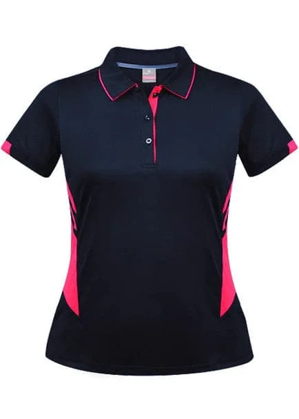 Polo shirt with a detachable hood for added versatilityAussie Pacific Women's Tasman Polo Shirt 2311 Polo shirt with a detachable hood for added versatilityAussie Pacific Women's Tasman Polo Shirt 2311