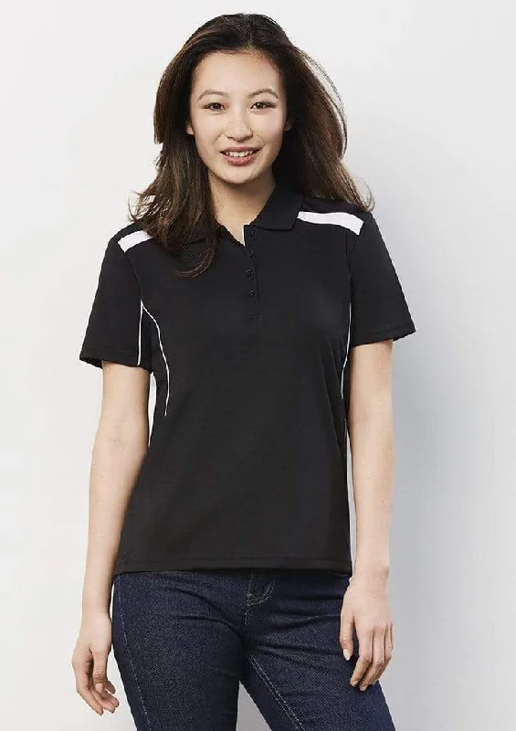 Dry - clean only polo shirt in luxurious silk blendBiz Collection United Ladies Polo P244LS Dry - clean only polo shirt in luxurious silk blendBiz Collection United Ladies Polo P244LS