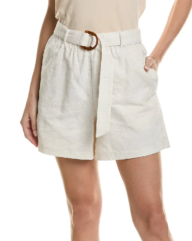 Solid Color Women Shorts in Bright Hues for a Bold StatementJohnny Was Anita Paperbag Short Solid Color Women Shorts in Bright Hues for a Bold StatementJohnny Was Anita Paperbag Short