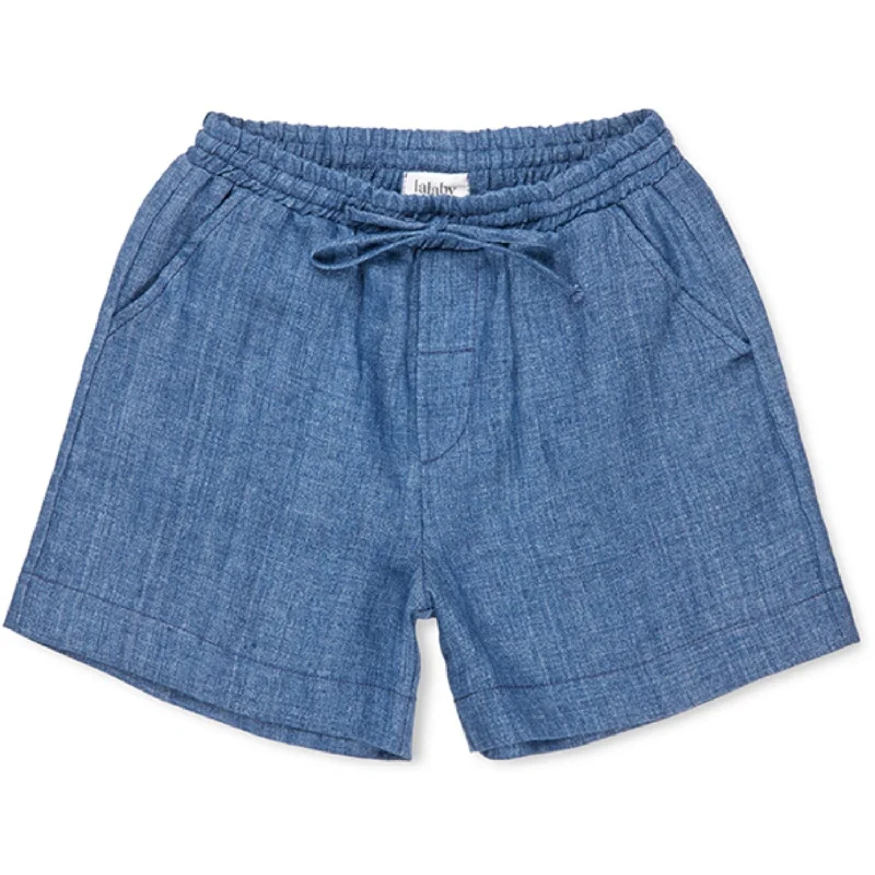 Printed Animal Print Women Shorts for a Wild and Stylish AppearanceLalaby Denim Blue Wilson Shorts Printed Animal Print Women Shorts for a Wild and Stylish AppearanceLalaby Denim Blue Wilson Shorts