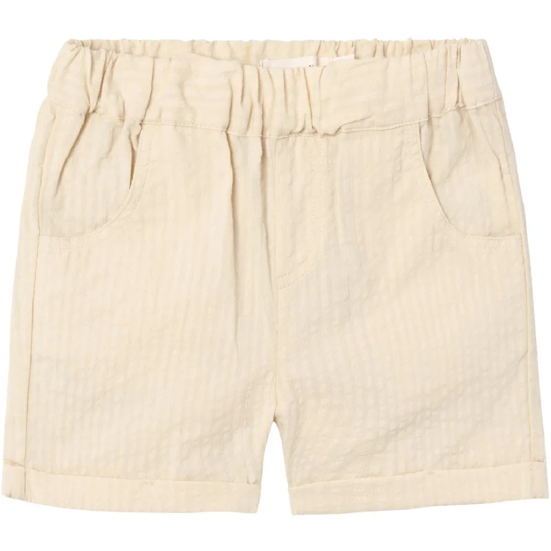 Solid Color Women Shorts in Bright Hues for a Bold StatementLil'Atelier Bleached Sand Homan Loose Shorts Solid Color Women Shorts in Bright Hues for a Bold StatementLil'Atelier Bleached Sand Homan Loose Shorts