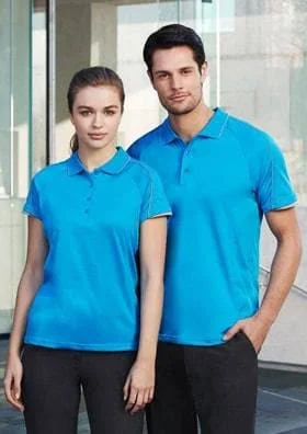 Long - sleeve polo shirt in lightweight polyester for layeringBiz Collection Men’s Blade Polo P303MS Long - sleeve polo shirt in lightweight polyester for layeringBiz Collection Men’s Blade Polo P303MS
