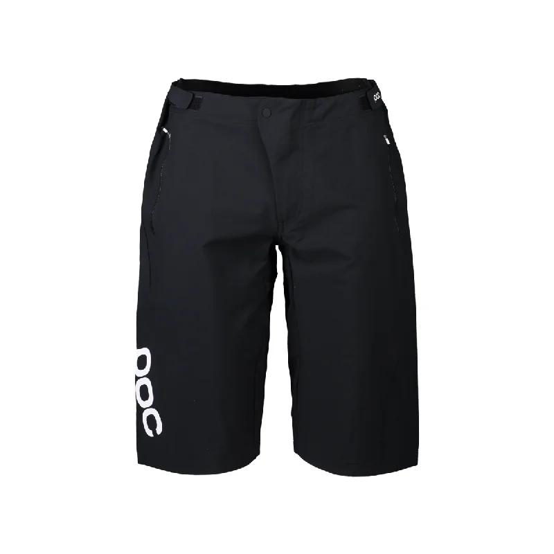 Cuffed Women Shorts for a Laid - Back and Trendy LookPOC Essential Enduro Shorts - Uranium Black Cuffed Women Shorts for a Laid - Back and Trendy LookPOC Essential Enduro Shorts - Uranium Black