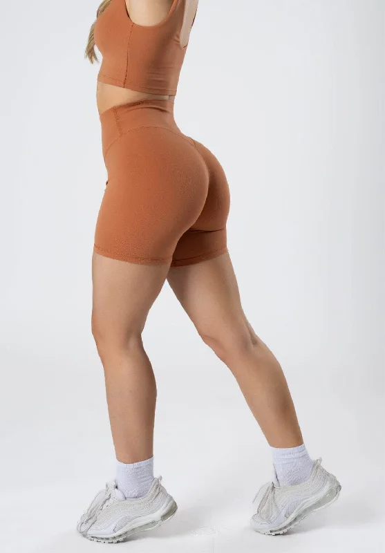 Cuffed Women Shorts for a Laid - Back and Trendy LookReluna Original Sculptseam™ Short 6" Fawn Cuffed Women Shorts for a Laid - Back and Trendy LookReluna Original Sculptseam™ Short 6" Fawn