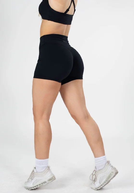 Twill Women Shorts with a Smooth Texture and DurabilityUltraLux Curve Contour Sculptseam™ Short Black Twill Women Shorts with a Smooth Texture and DurabilityUltraLux Curve Contour Sculptseam™ Short Black
