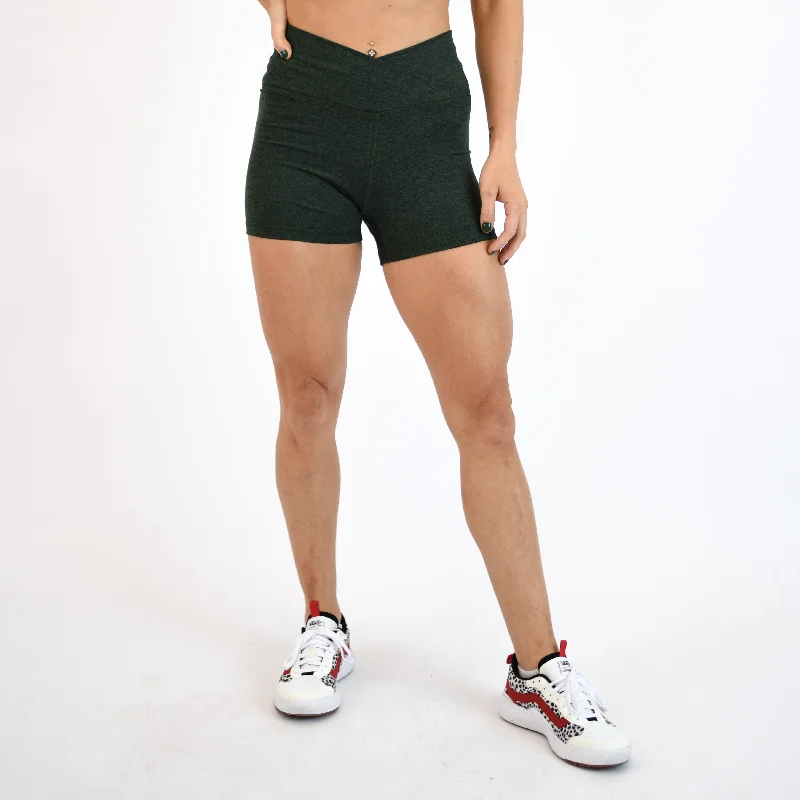 Denim Women Shorts with Distressed Details for a Casual VibeV Waistband Short 3.5" - High Rise Denim Women Shorts with Distressed Details for a Casual VibeV Waistband Short 3.5" - High Rise