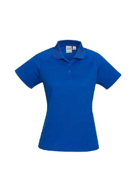 Solid color performance fabric polo shirt for sports activitiesBiz Collection Women’s Sprint Polo P300LS Solid color performance fabric polo shirt for sports activitiesBiz Collection Women’s Sprint Polo P300LS