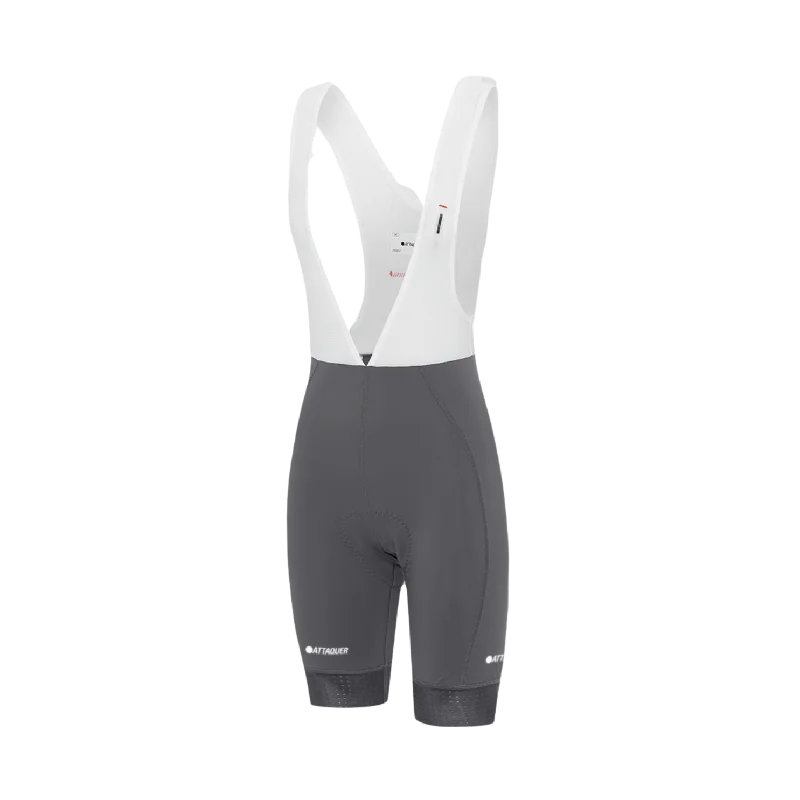 Tie - Waist Women Shorts for a Customizable FitAttaquer Womens A-Line Bib Shorts - Titanium Tie - Waist Women Shorts for a Customizable FitAttaquer Womens A-Line Bib Shorts - Titanium