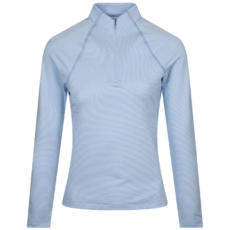 Camouflage print polo shirt for outdoor adventuresWomens Sugar Stripe Raglan Sleeve Perth Layer Cottage Blue - 2024 Camouflage print polo shirt for outdoor adventuresWomens Sugar Stripe Raglan Sleeve Perth Layer Cottage Blue - 2024