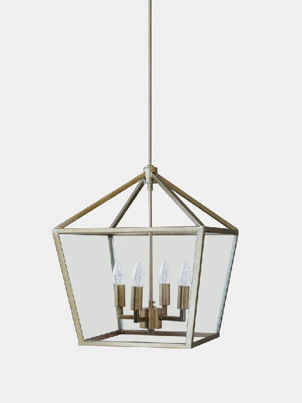 Handmade Leather - Wrapped Crystal Pendant for a Bohemian AestheticAlbert Exterior