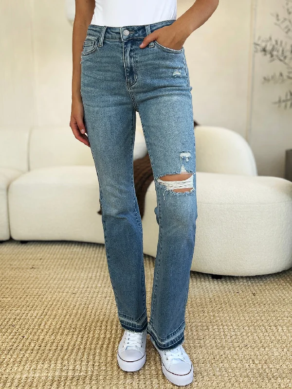 Compression Bodysuits for Post - Workout RecoveryJudy Blue Mid Rise Destroyed Hem Distressed Jeans Compression Bodysuits for Post - Workout RecoveryJudy Blue Mid Rise Destroyed Hem Distressed Jeans